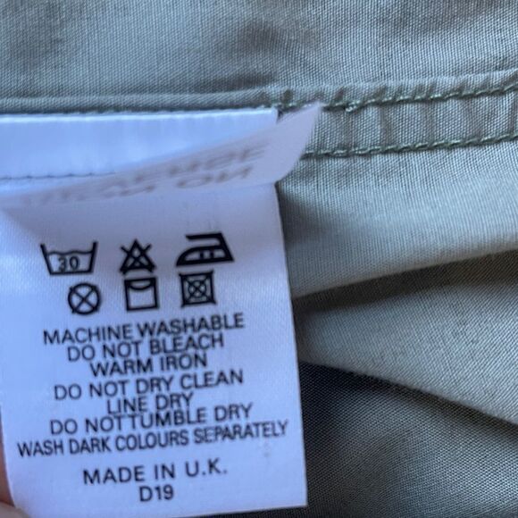 BURBERRY LONDON  Authentic Mens Logo Plaid Cotton Button Down Shirt 16-41 - Picture 9 of 16